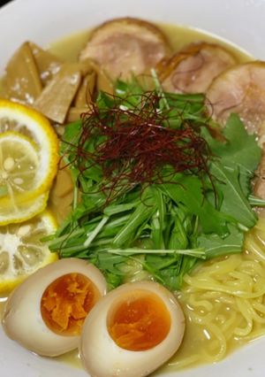 柚子塩鶏白湯スープのカエシ-レシピのメイン写真