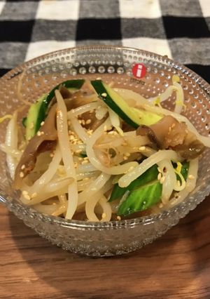 簡単　もやしときゅうり搾菜のピリ辛サラダ-レシピのメイン写真