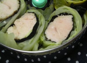 レンジで簡単★お弁当の隙間に巻き物★-レシピのメイン写真