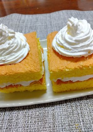 スポンジケーキ(ロールケーキ用)-レシピのメイン写真