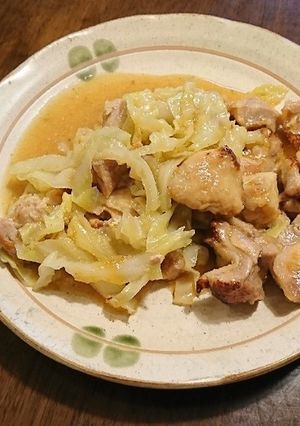 鶏モモ肉とキャベツのさっぱり炒め-レシピのメイン写真