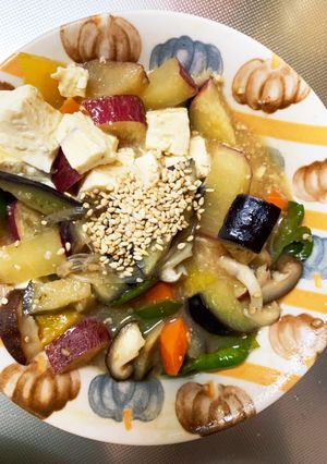 肉なしピリ辛味噌あんかけ味春雨炒め煮-レシピのメイン写真