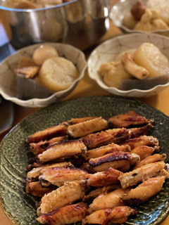 手羽中の香味みそ焼き-レシピのメイン写真