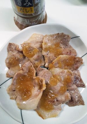 焼肉 私のお料理 きざみ玉ねぎだし仕立て-レシピのメイン写真