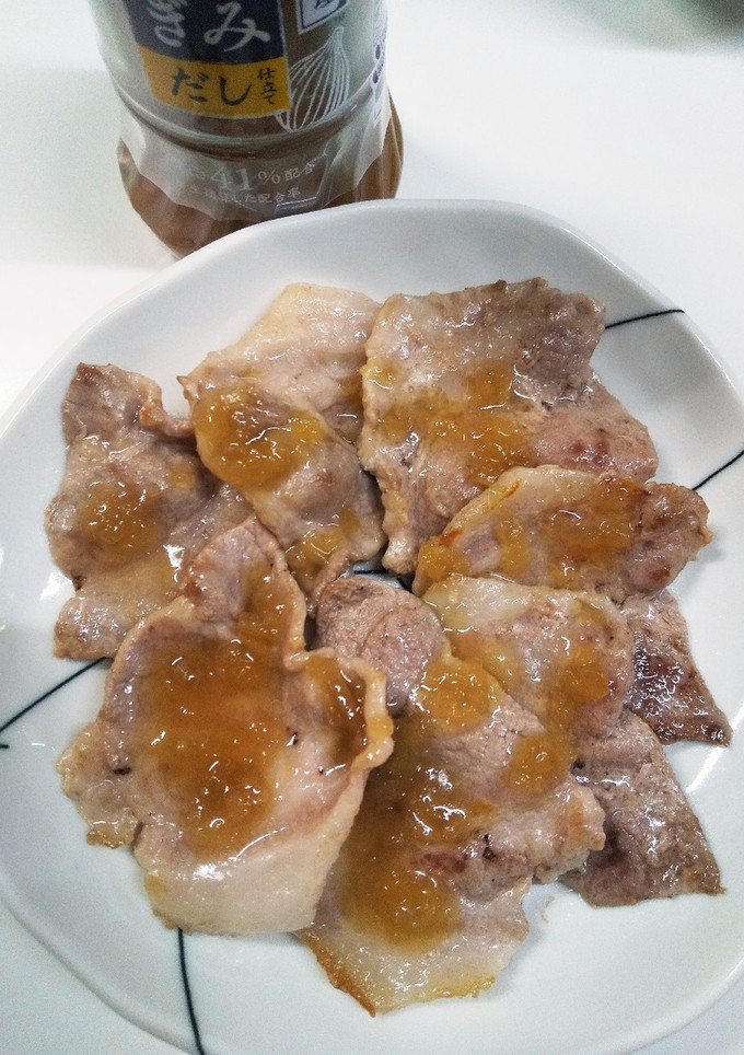 焼肉 私のお料理 きざみ玉ねぎだし仕立て-レシピのメイン写真