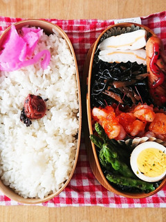 弁当★ぷりっぷり~のエビチリ★冷めて美味-レシピのメイン写真