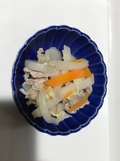 白菜と豚肉いため-レシピのメイン写真