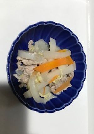 白菜と豚肉いため-レシピのメイン写真