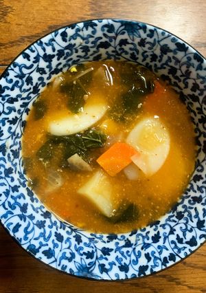 韓国風の味噌汁-レシピのメイン写真