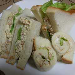 รูปของ 豆腐で！！和風サンドイッチ☆