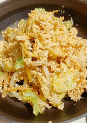 もやしとキャベツのシラス明太炒め-レシピのメイン写真