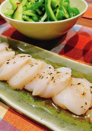 レモン香る、さっぱり帆立のカルパッチョ-レシピのメイン写真
