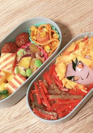 鬼滅の刃【煉獄杏寿郎】キャラ弁-レシピのメイン写真