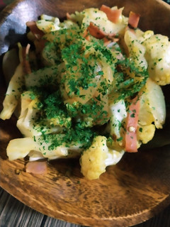 カリフラワーと玉ねぎとベーコンのカレー炒-レシピのメイン写真