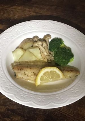 真駒カレイムニエル　バター塩レモンソース-レシピのメイン写真