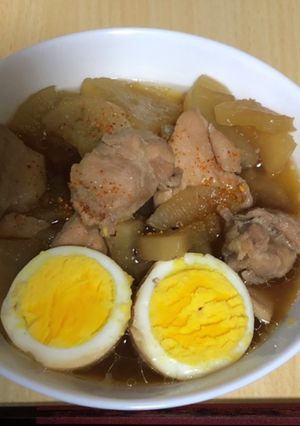 もも肉と大根の煮物-レシピのメイン写真