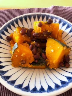 塩麹で、カンタン、ほっこり南瓜のいとこ煮-レシピのメイン写真