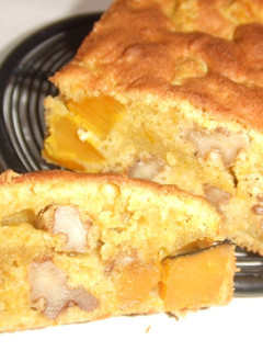 ごろごろかぼちゃとくるみのケーキ-レシピのメイン写真