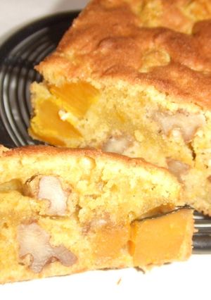 ごろごろかぼちゃとくるみのケーキ-レシピのメイン写真