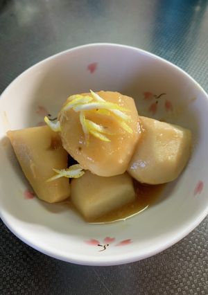 里芋のすだち味噌煮-レシピのメイン写真