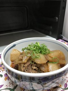 大根と牛肉の甘辛炒め煮-レシピのメイン写真