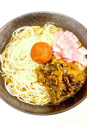 高菜そうめん-レシピのメイン写真