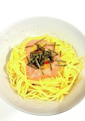 高菜たらこスパゲッティー-レシピのメイン写真