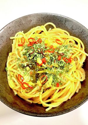 高菜ペペロンチーノ-レシピのメイン写真