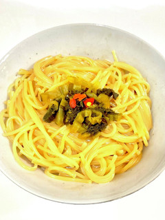 高菜マヨネーズ醤油パスタ-レシピのメイン写真