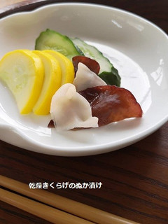 ポリポリ楽しい!きくらげのぬか漬け-レシピのメイン写真
