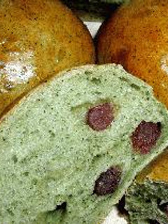 よもぎ小豆パン-レシピのメイン写真