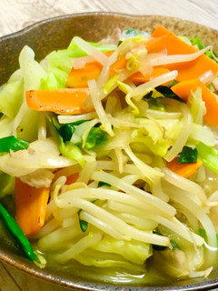 【日高屋】野菜たっぷりタンメン-レシピのメイン写真