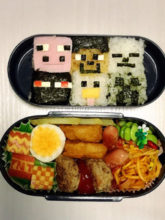 マイクラ お弁当 キャラ弁-レシピのメイン写真