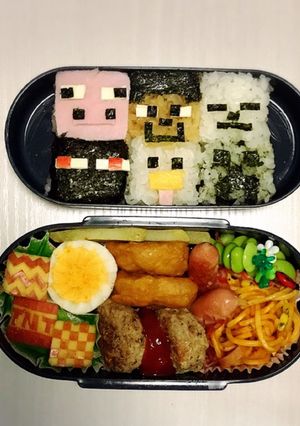 マイクラ お弁当 キャラ弁-レシピのメイン写真