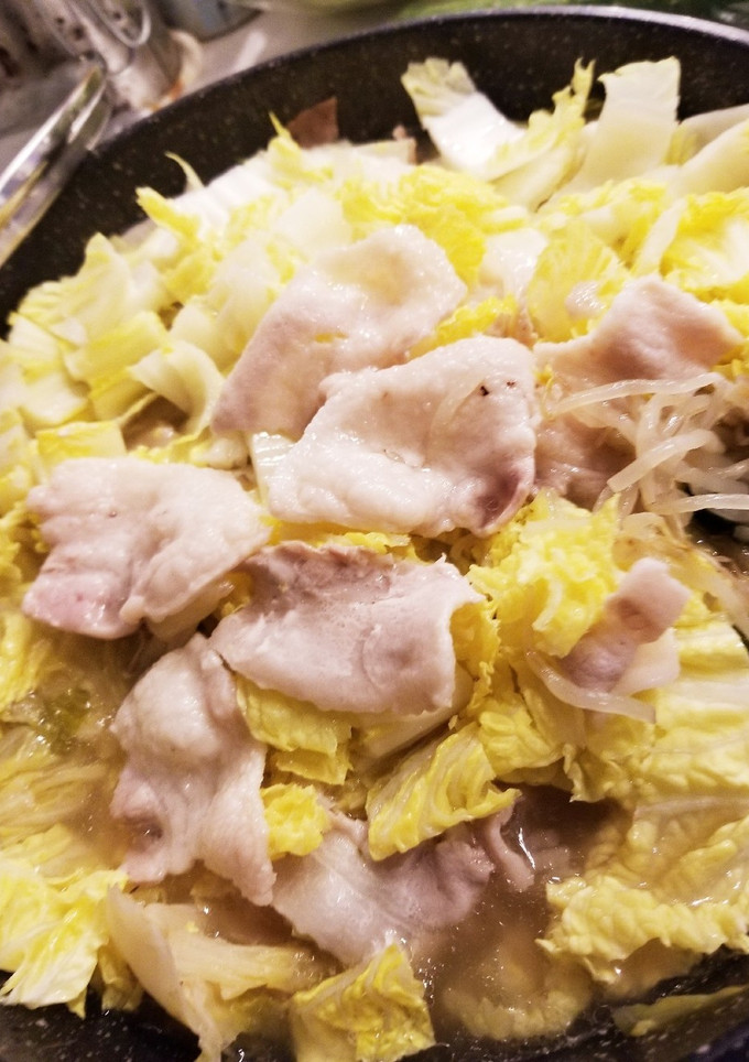 白菜と豚バラの重ね蒸し-レシピのメイン写真