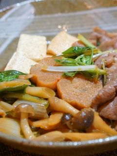 すき焼き風煮-レシピのメイン写真