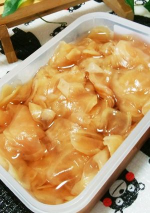 簡単!ガリ食いね~♪-レシピのメイン写真