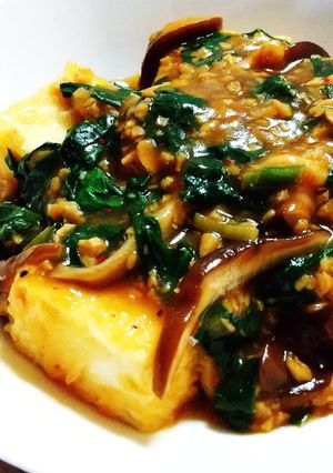 ご飯すすむ！揚げ出し豆腐のピリ辛あんかけ-レシピのメイン写真