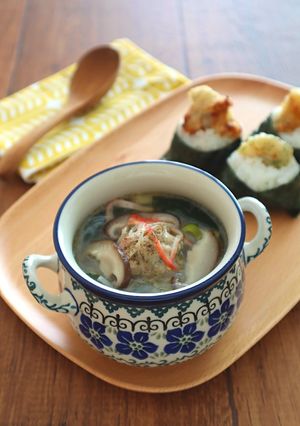 具沢山◎鶏生姜だんごの旨塩春雨スープ-レシピのメイン写真