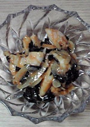 エビとワカメのピリ辛酢味噌和え♪-レシピのメイン写真
