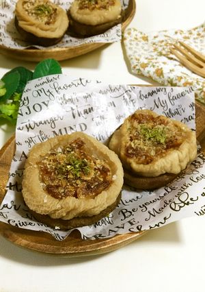 へそ大根と椎茸の重ね焼き♪ブルスケッタ風-レシピのメイン写真