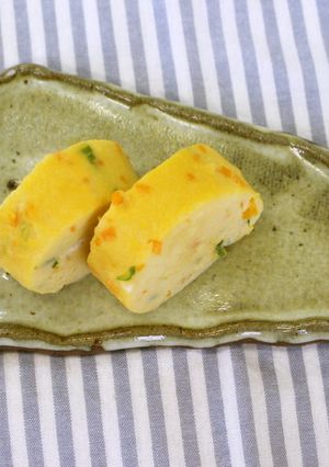 ラップで卵焼き-レシピのメイン写真