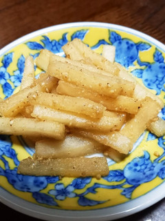 大根の胡麻油醤油炒め!-レシピのメイン写真