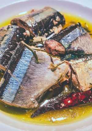 骨まで食べられる！さんまのコンフィ-レシピのメイン写真