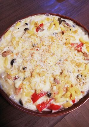 林檎と茸のグラタン-レシピのメイン写真