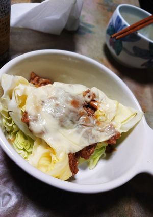 キャベツの味噌チーズ焼き-レシピのメイン写真
