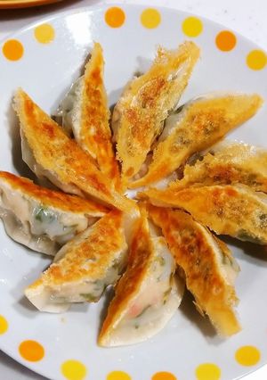 鶏つみれと大葉の餃子-レシピのメイン写真