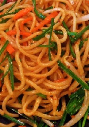 ◆自分で作る激辛系焼きそば-レシピのメイン写真