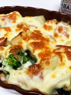 ブロッコリーとポテトのマヨチーズ焼き-レシピのメイン写真