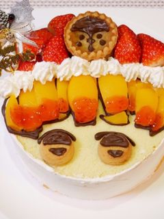 鬼滅の刃▲善逸サンタのクリスマスケーキ-レシピのメイン写真